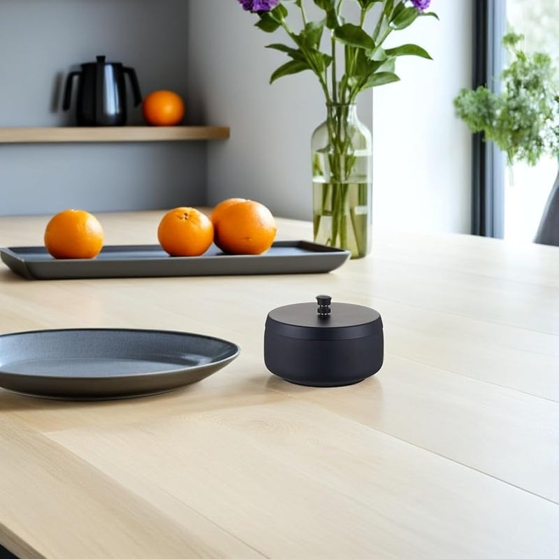 Stainless Steel Windproof Ashtray With Lid For Indoor Outdoor Patio Camping - Image 4